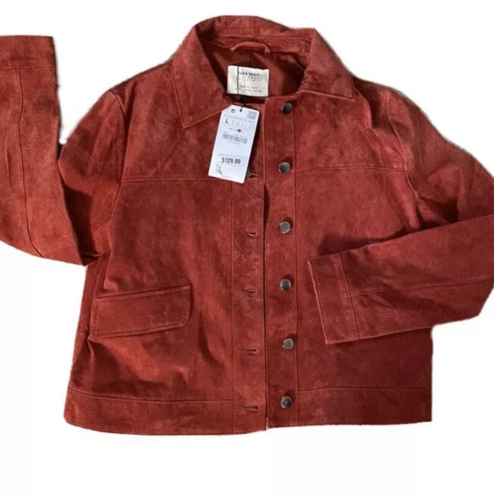 ZARA Suede Jacket NWT